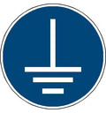 Panneau Mise à la terre obligatoire - M005