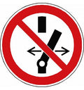 Panneau Ne pas modifier la position de l’interrupteur - P031