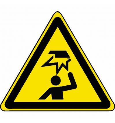 Panneau Obstacle en hauteur - W020