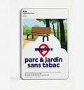 Panneau Parc et Jardin Sans Tabac