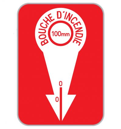 Panneau Point d'eau routier à personnaliser