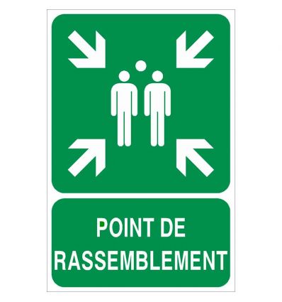 Panneau Point de Rassemblement