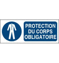 Panneau Port de vêtement de protection obligatoire