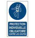 Panneau Port du harnais obligatoire