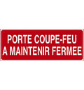 Panneau Porte coupe feu