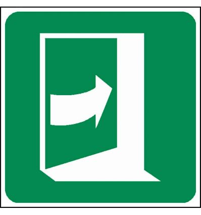 Panneau Porte qui s'ouvre en poussant sur le côté droit - E023