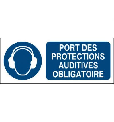 Panneau Protection auditive Obligatoire