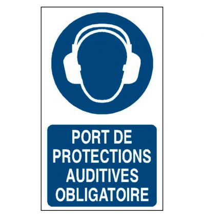 Panneau Protection auditive Obligatoire
