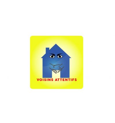 Panneau protection voisins attentifs