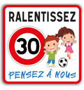 Panneau Prudence École Attention Enfants