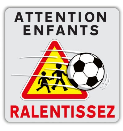 Panneau Prudence École Attention Enfants