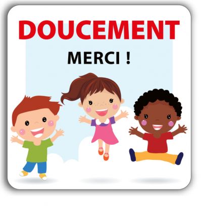 Panneau Prudence École Attention Enfants