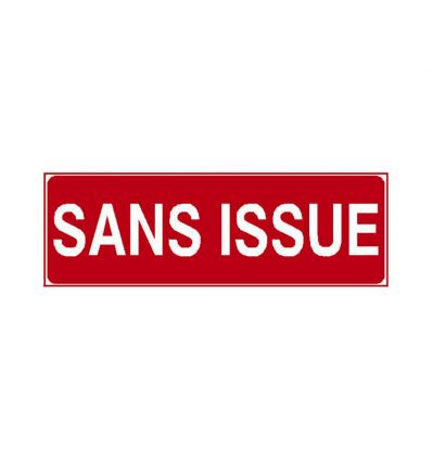 Panneau Sans Issue