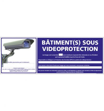 Panneau Site Sous Vidéo-Protection