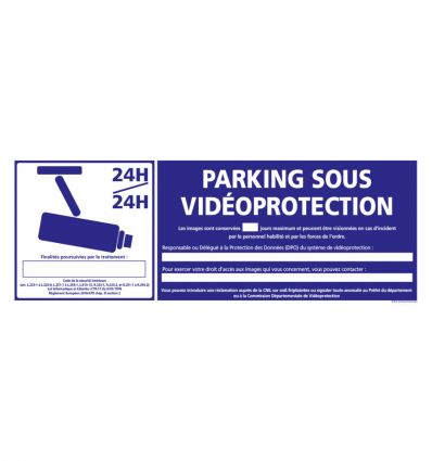 Panneau Site Sous Vidéo-Protection