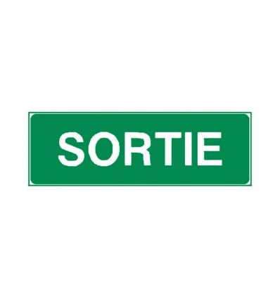 Panneau Sortie de secours Texte seul