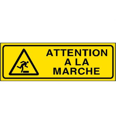 Panneau Trébuchement - W007