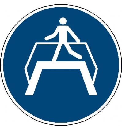 Panneau Utiliser la passerelle - M023
