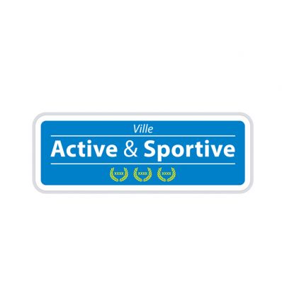 Panneau Ville Active et Sportive