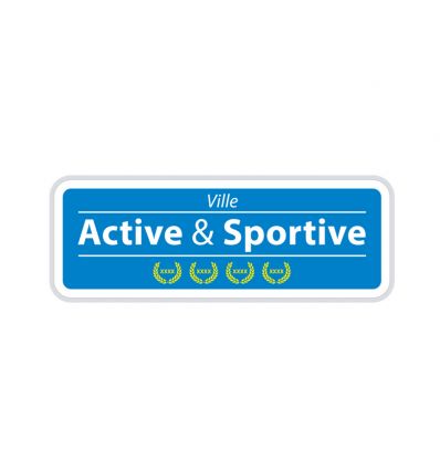 Panneau Ville Active et Sportive