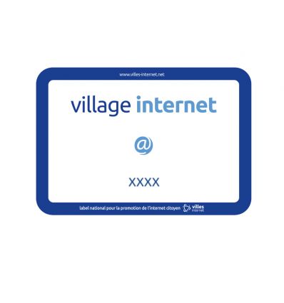 Panneau Ville Internet