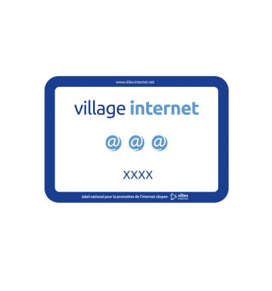 Panneau Ville Internet