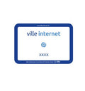 Panneau Ville Internet
