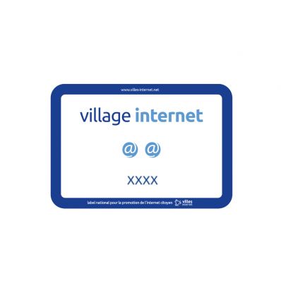Panneau Ville Internet