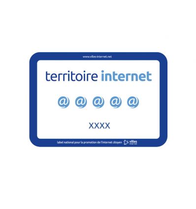 Panneau Ville Internet
