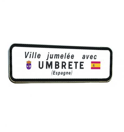 Panneau Ville Jumelée