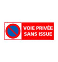 Panneau Voie privée sans issue
