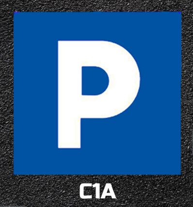 Panneaux routiers thermocollés de type C et CE