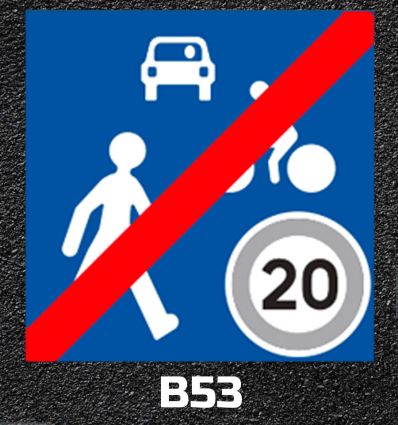 Panneaux routiers thermocollés de type C et CE