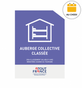 Panonceau auberge collective classée