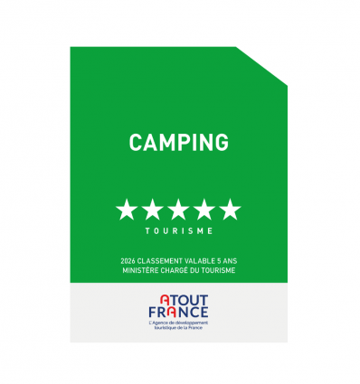 Panonceau classement camping tourisme ou loisirs