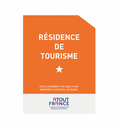 Panonceau résidence de tourisme