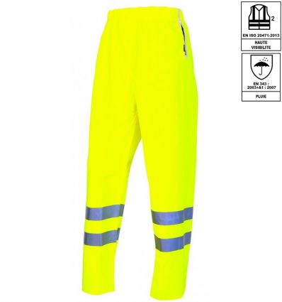 Pantalon de Pluie Haute Visibilité