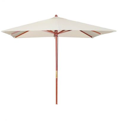 Parasol terrasse restaurant carré 2,5 m