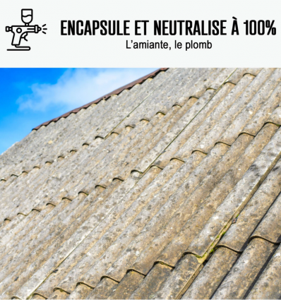 Peinture fibrociment amiante