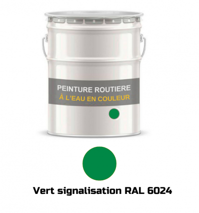 Peinture Routière à l’Eau en Couleur