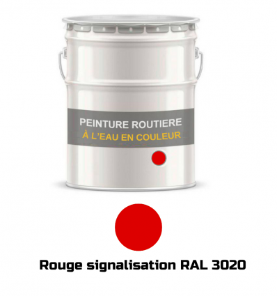 Peinture Routière à l’Eau en Couleur
