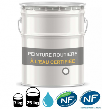 Peinture Routière et Urbaine à l’Eau Blanche Certifiée