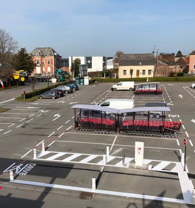 Peinture Routière Solvantée Blanche Certifiée sans toluène
