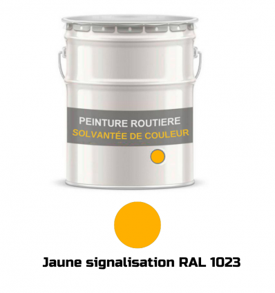 Peinture Routière Solvantée en Couleur sans toluène