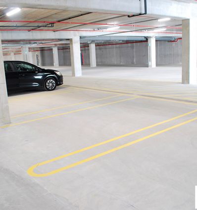 Peinture routière solvantée jaune certifiée sans toluène