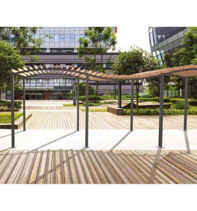 Pergola urbaine modulable