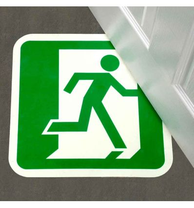Pictogramme marquage au sol photoluminescent