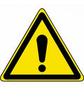 Pictogramme Attention danger - W001