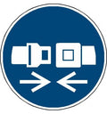Pictogramme Ceinture de sécurité obligatoire - M020