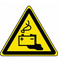 Pictogramme Danger batterie - W026